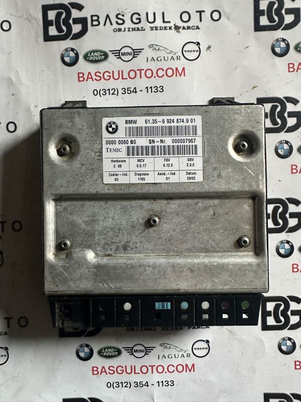 BMW E65 KOLTUK BEYNİ 6924874 ORJİNAL ÇIKMA