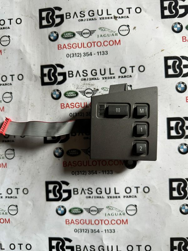 BMW E65 Koltuk Ayar Kontrol Paneli 6918402 Orjinal Çıkma