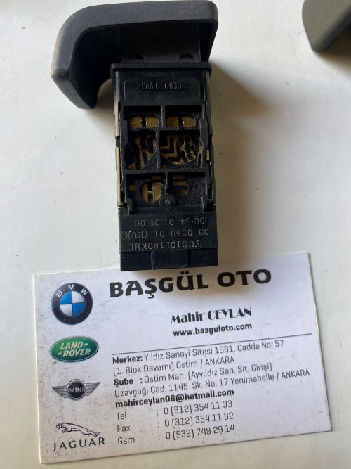 LAND ROVER FREELANDER-1 SİS AÇMA DÜĞMESİ YUG102180 ORJİNAL ÇIKMA