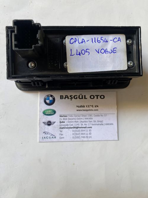 RANGE ROVER VOGUE L405  BAGAJ AÇMA TUŞU CPLA-11654-CA ORJİNAL ÇIKMA
