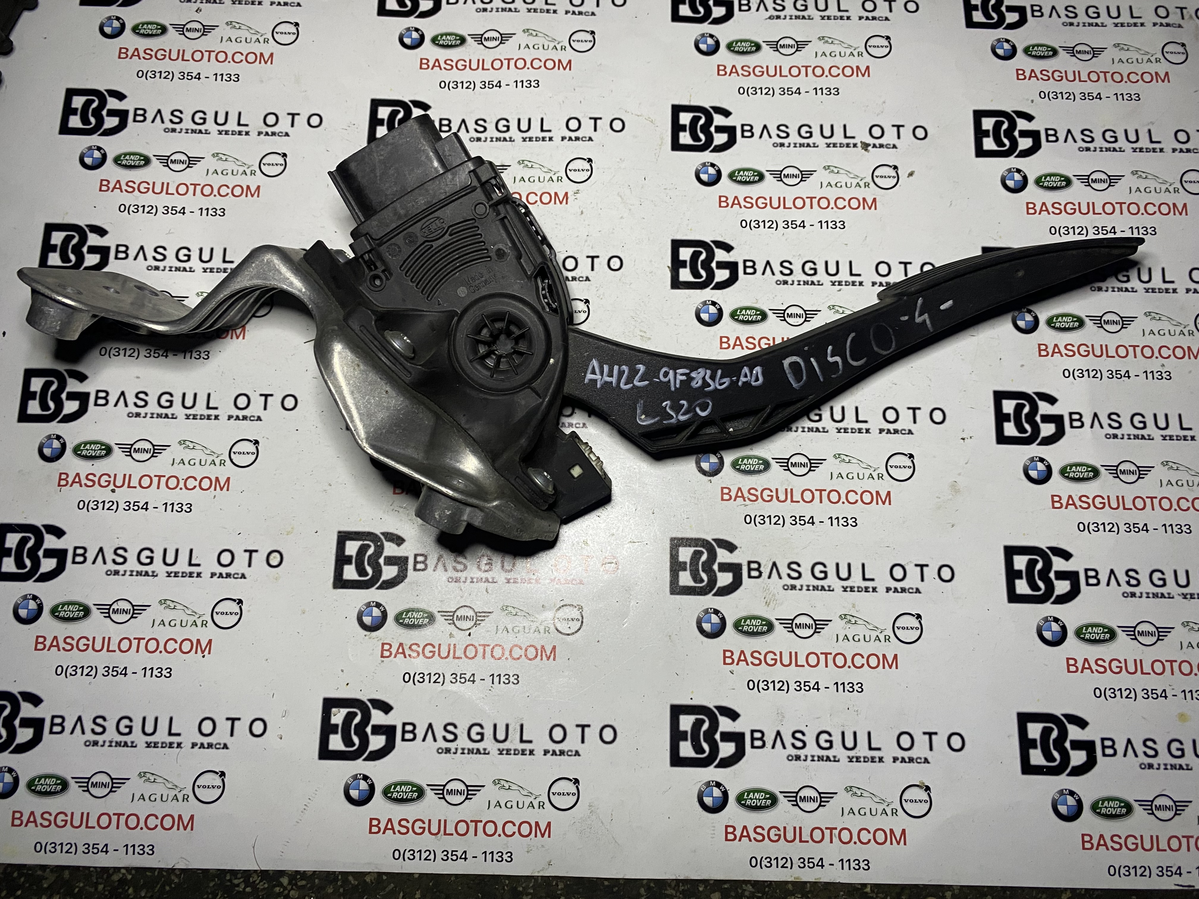 LAND ROVER DİSCOVERY-4 GAZ PEDALI AH22-9F836-AB ORJİNAL ÇIKMA