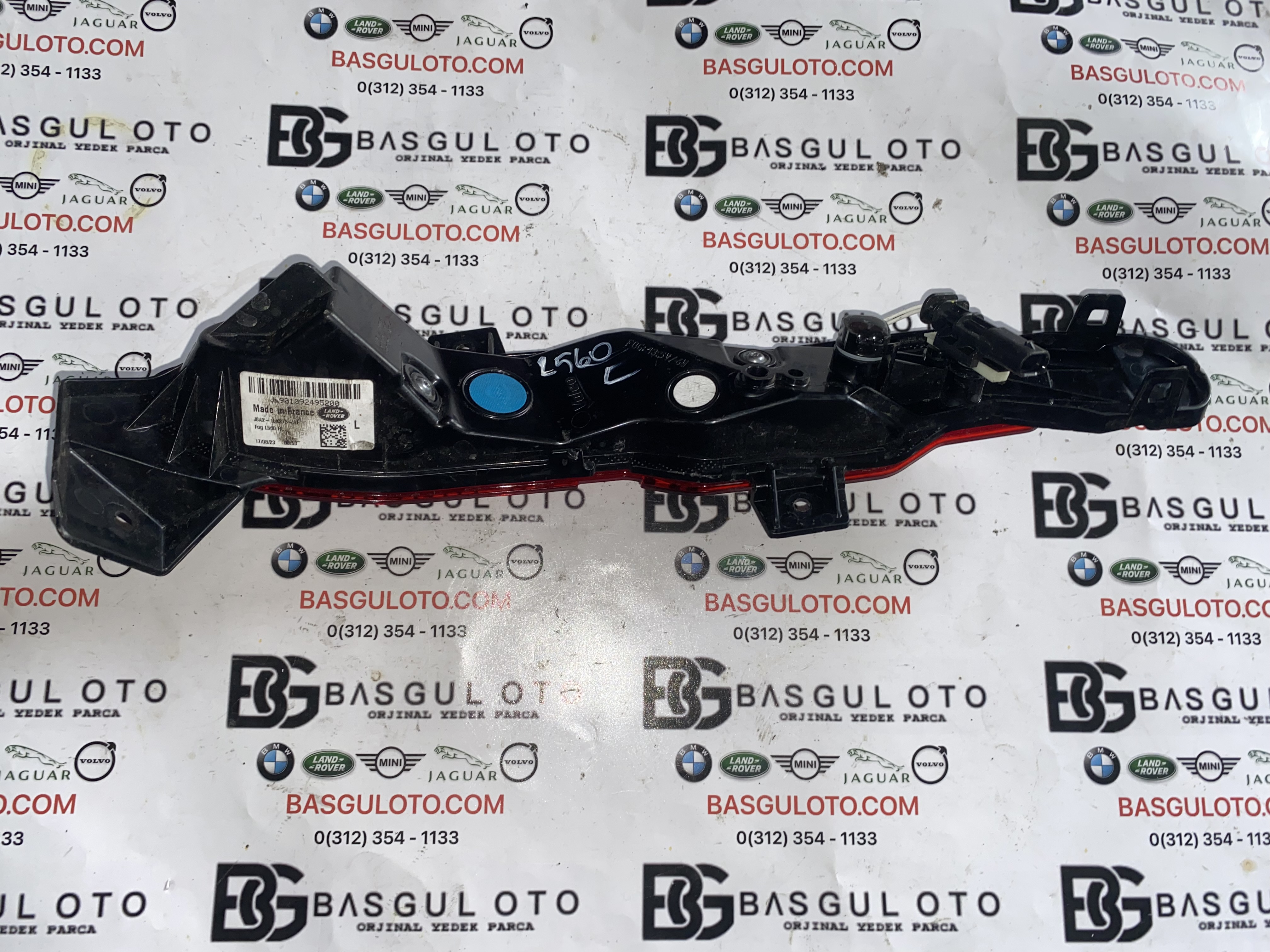 RANGE ROVER VELAR L560 SOL ARKA SİS FARI J8A2-15K273-AF ORJİNAL ÇIKMA