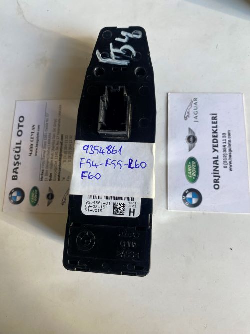MİNİ COOPER F54-F55-F60-R60  9354861 CAM KUMANDA PANELİ ORJİNAL ÇIKMA