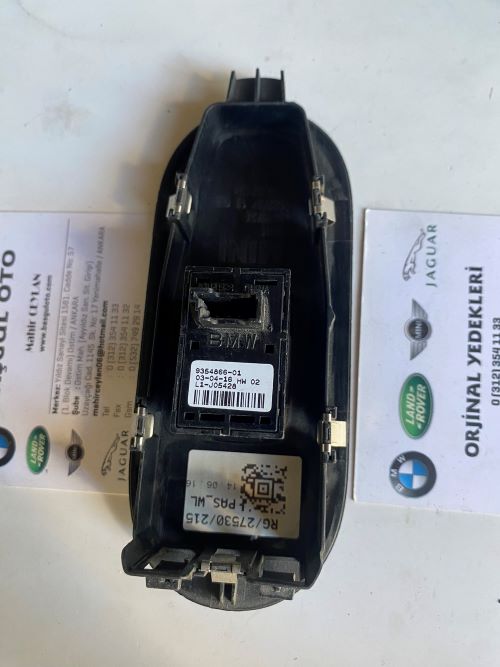 MİNİ COOPER R60-F54-F55-F57-F60 9354866 CAM KUMANDA PANELİ ORJİNAL ÇIKMA