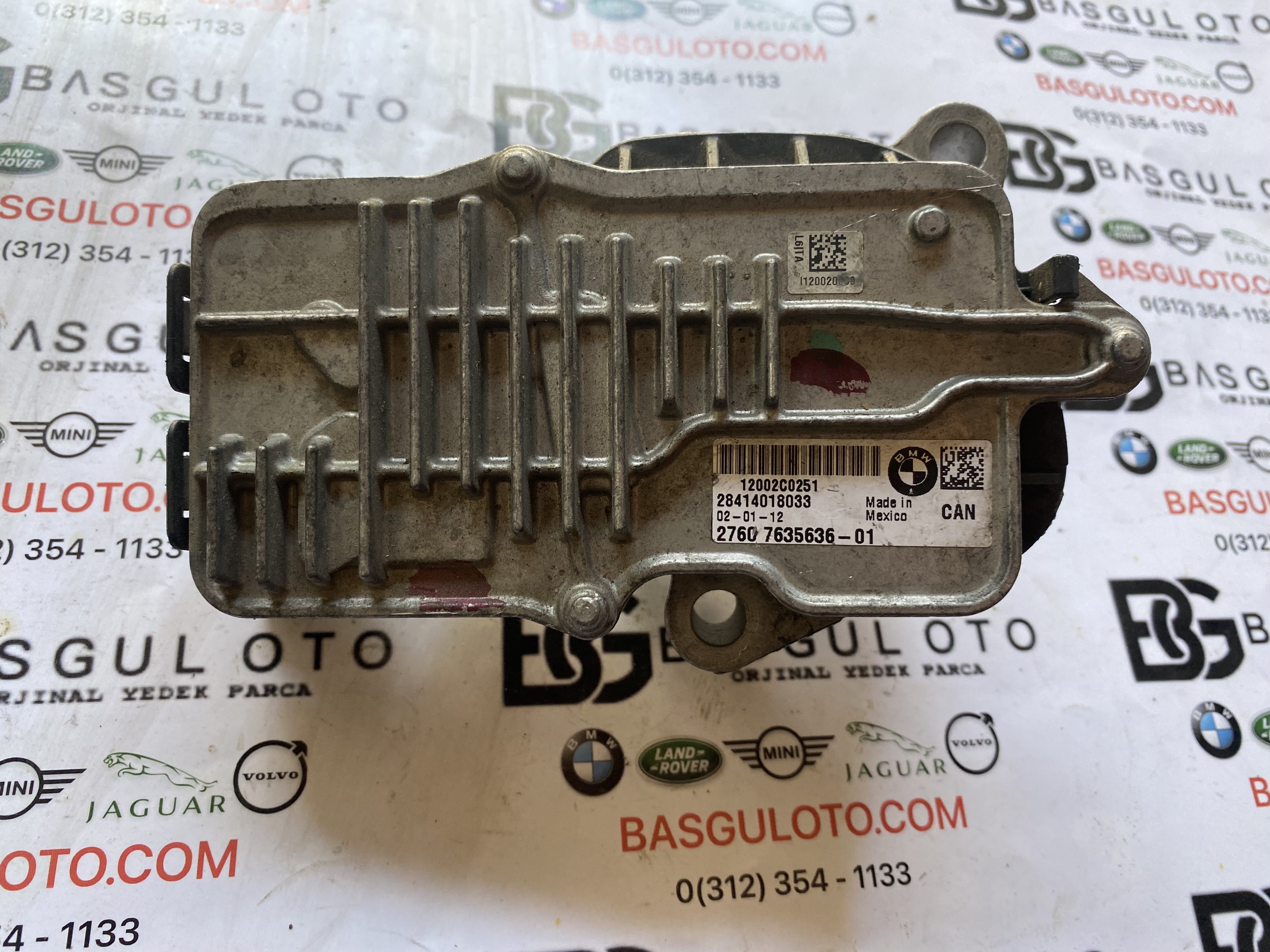 BMW X5 X6 E70 E71 E84 ARAZİ ŞANZIMAN MOTORU E71 E70 E84 X1 7635636 ORJINAL ÇIKMA