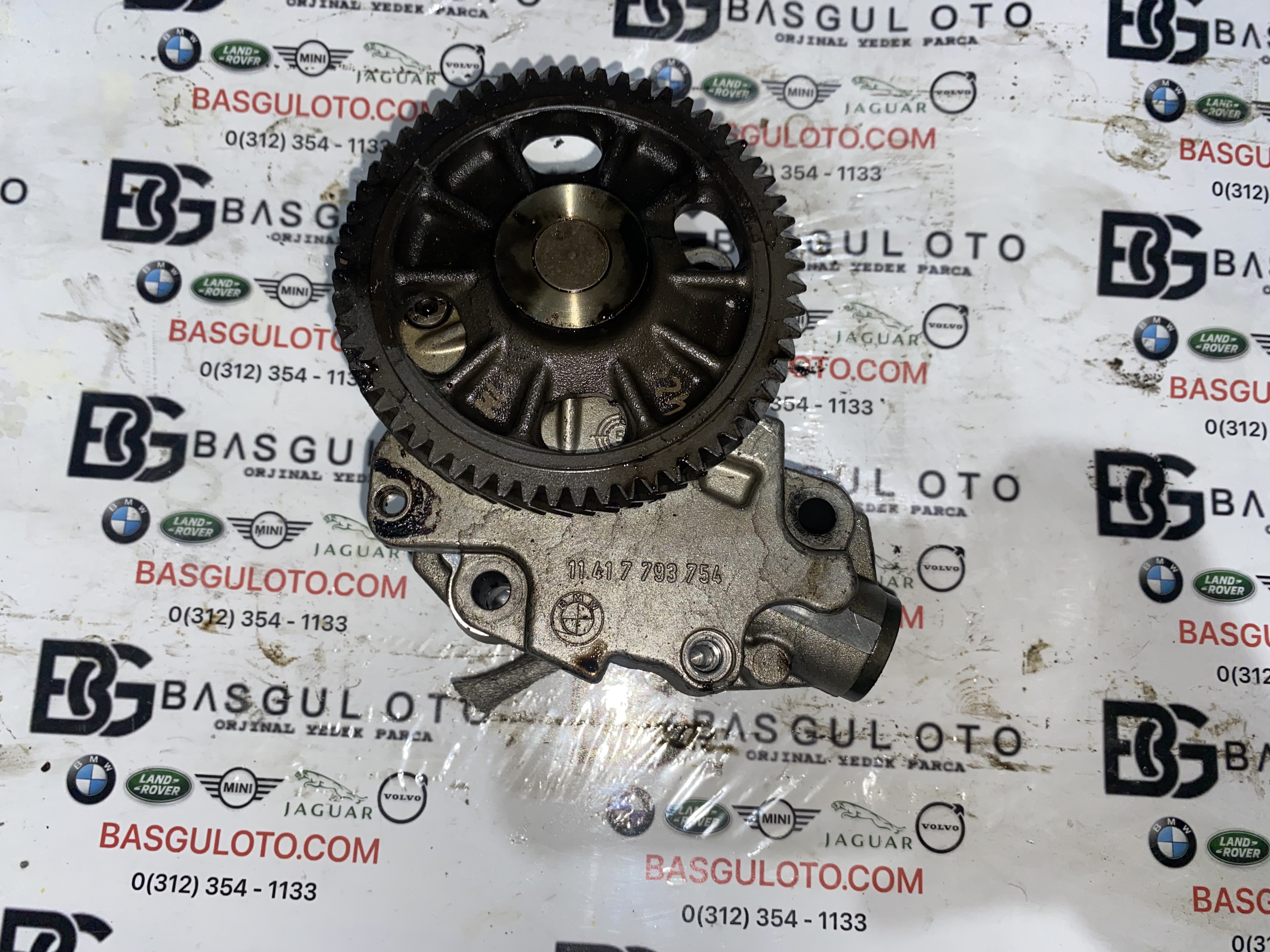 BMW E90 E60 YAĞ POMPASI VE BALANS MİLİ 7793754 ORJİNAL ÇIKMA