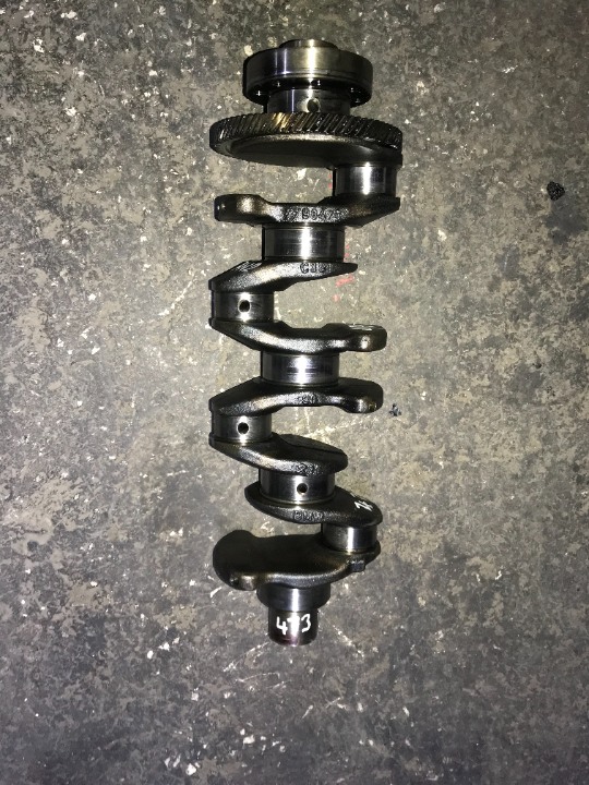 BMW E60 520d M47N KRANK 7798473 