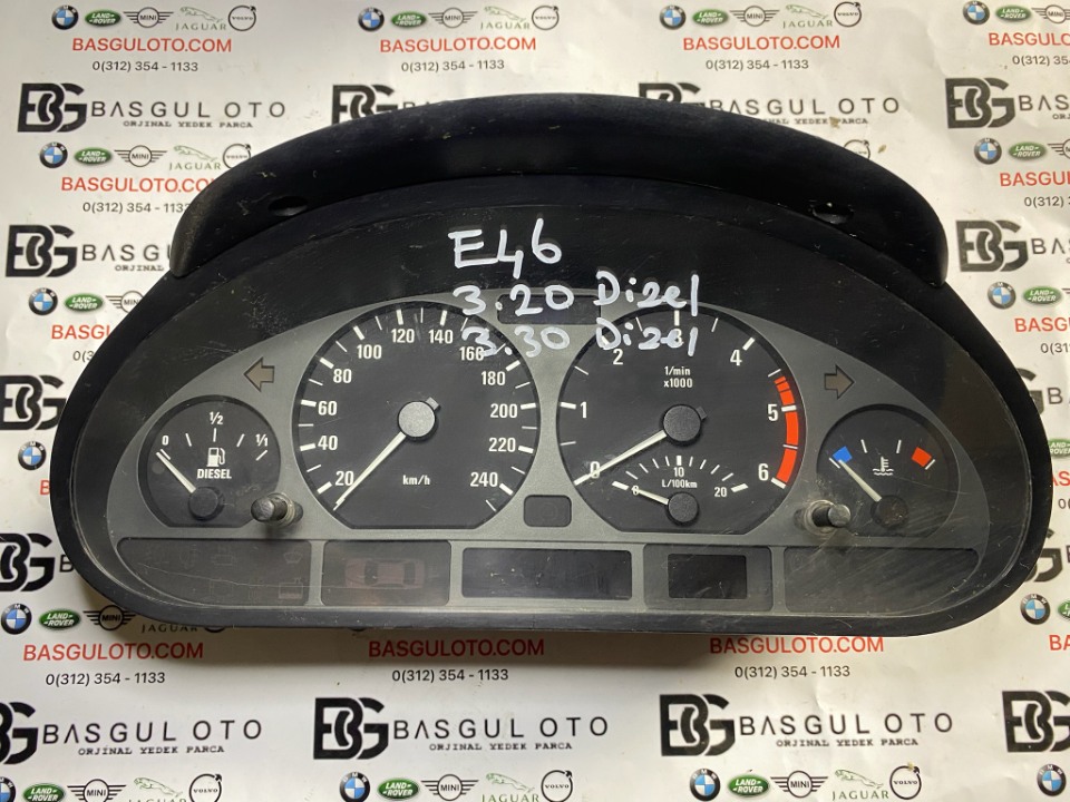 BMW E46 320D 330D KM SAATİ  KADRAN GÖSTERGE PANELİ   6906891