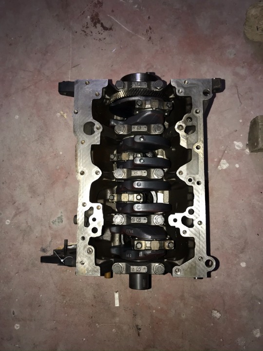 BMW E46 2001-2005  M47 Yarım Blok Alt 2.0 Dizel Motor