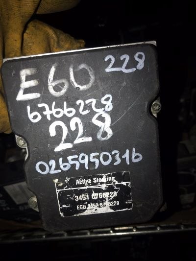 BMW E60 ABS BEYİN 6766228-0265950316 ÇIKMA ORJİNAL
