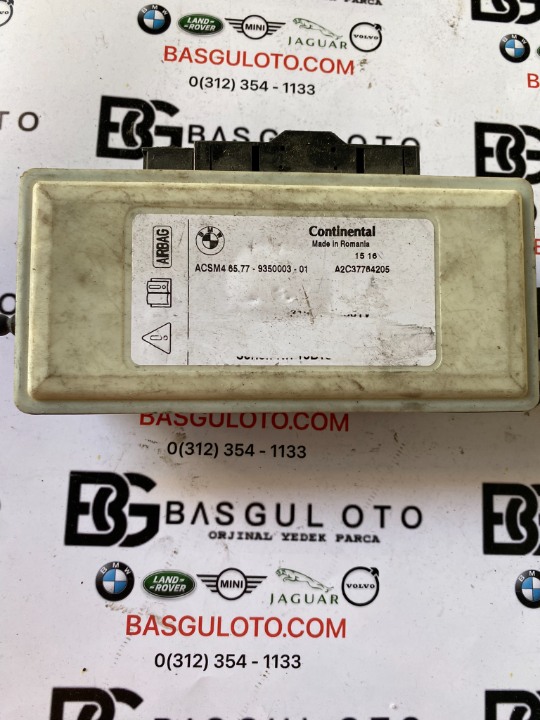 BMW AİRBAG BEYİN  F10 F01 F30 F25 9350003 ÇIKMA ORJİNAL 