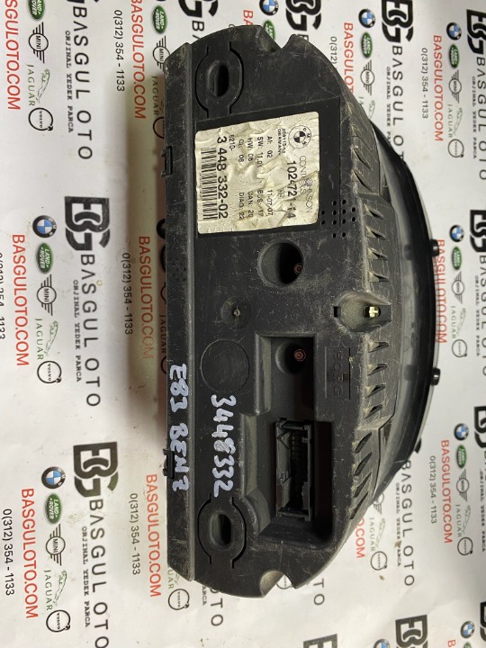 BMW e83 x3  km saati kadran gösterge paneli 3448332