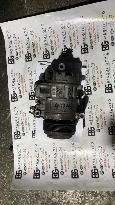 BMW E87 N47 KLİMA KOMPRESÖRÜ 4472601 1812 ÇIKMA ORJİNAL