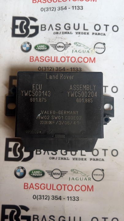 LAND ROVER PARK SENSÖR  PDC BEYİN YWC500143 YWC500204 ÇIKMA ORJ