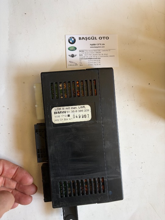 BMW E39 E38 LCM IŞIK MODÜL 8386209 ÇIKMA ORJ
