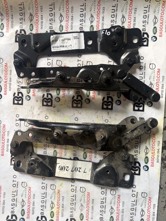 BMW F10 MOTOR KAPUT MENTEŞESİ  7207200/7207199  SIFIR ORJİNAL