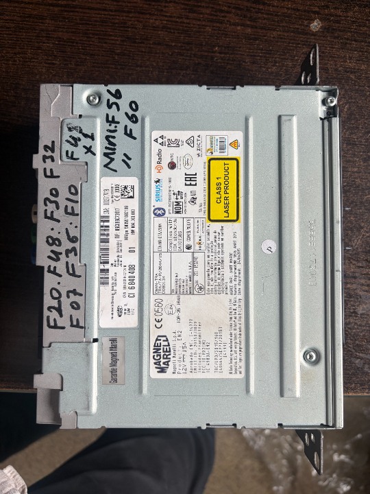  CI 6840408  BMW  F10 F20 F30 F07 F48 multimedya, radyo ve navigasyon 