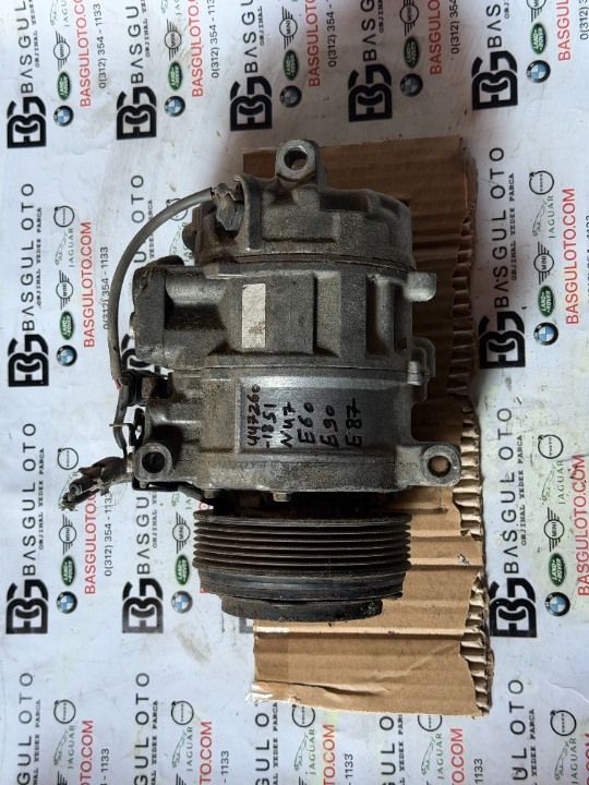 BMW E60 E90 E87 N47  447260-1851 KLİMA KOPRESÖRÜ ÇIKMA OR