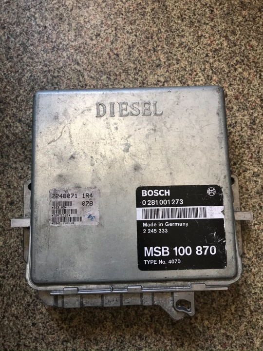 range rover 2.5 motor beyni orjinal 0281001273 2245333