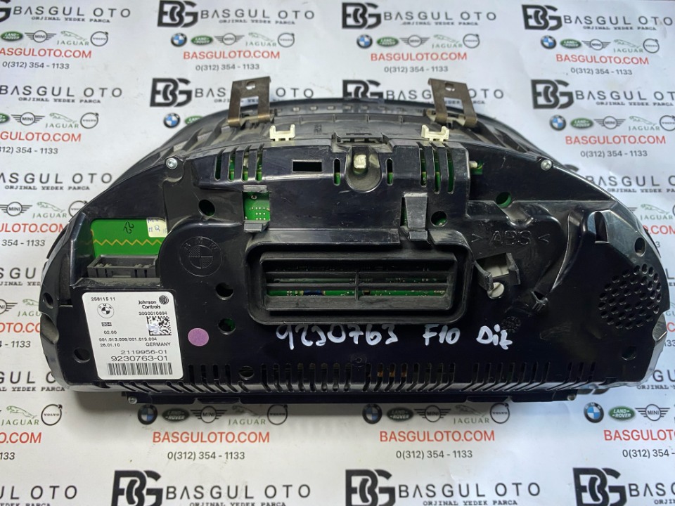 bmw f10 2.0 dizel km saati hız gösterge paneli kadran 9230763