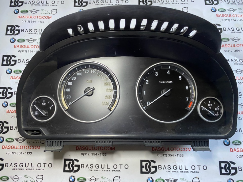 bmw f10 2.0 benzinli km saati hız gösterge paneli kadran 9339892