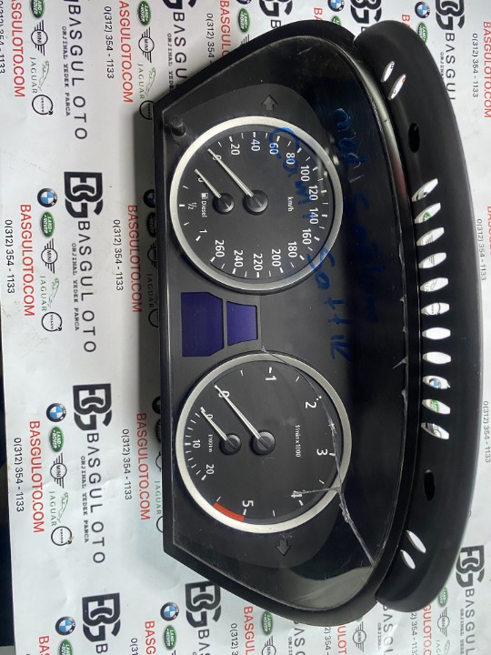 BMW E60 DİZEL KM SAATİ KADRAN GÖSTERGE PANELİ 9135253