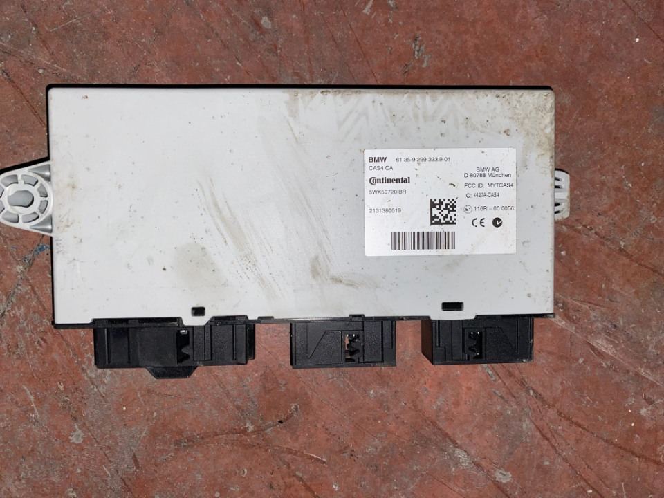 BMW F01-7 SERİ CAS4  MODÜLÜ 6135 9299333  ÇIKMA ORJİNAL