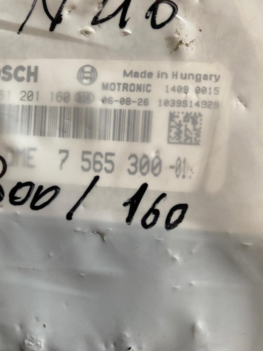 0261201160-7565300-BMW E90 BEYNİ kontak ews tk...
